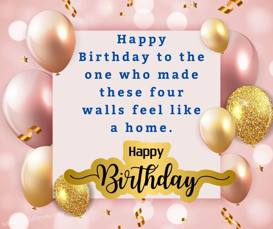 touching birthday wishes for roommate