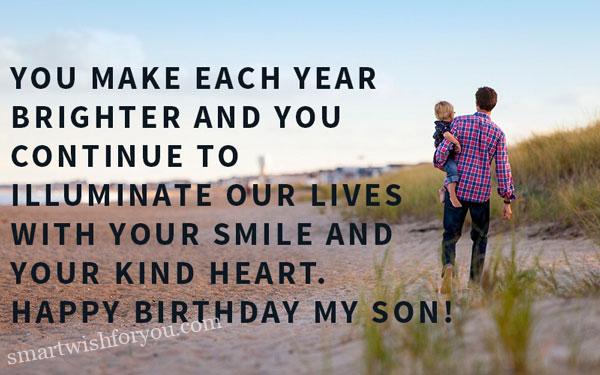 Birthday Wishes For Son | Smart Wish For You | Messages, Best Wishes ...