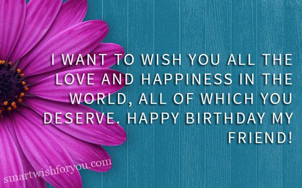 Birthday Wishes For Best Friend | Smart Wish For You | Messages, Best ...