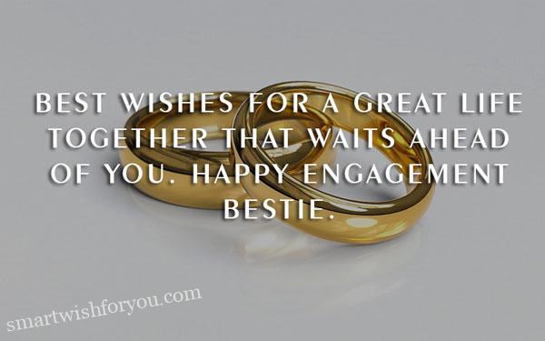 90+ Engagement Wishes for Friend