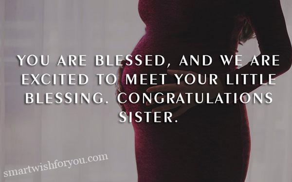 110+ Pregnancy Wishes for Sister