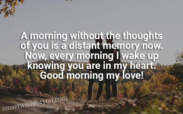 good morning quotes for her love