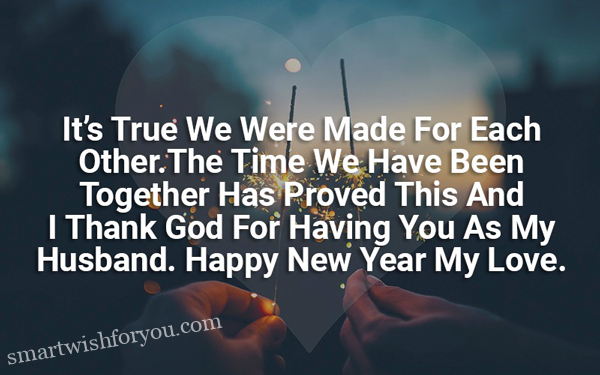 110+ New Year Wishes For Husband