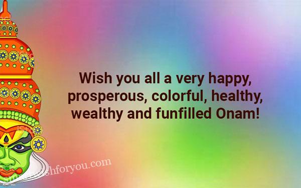 Onam Wishes For Friend