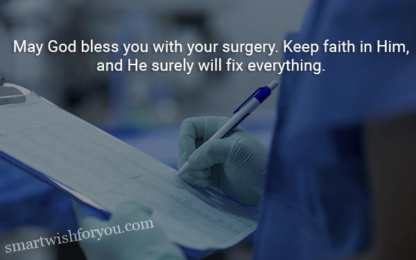 Best Wishes Surgery Quotes