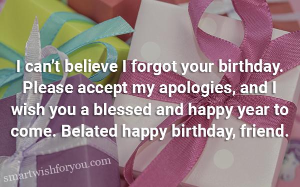 Best Belated Birthday Wishes 