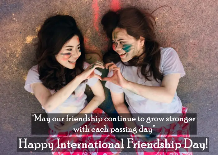 Happy International Friendship Day!