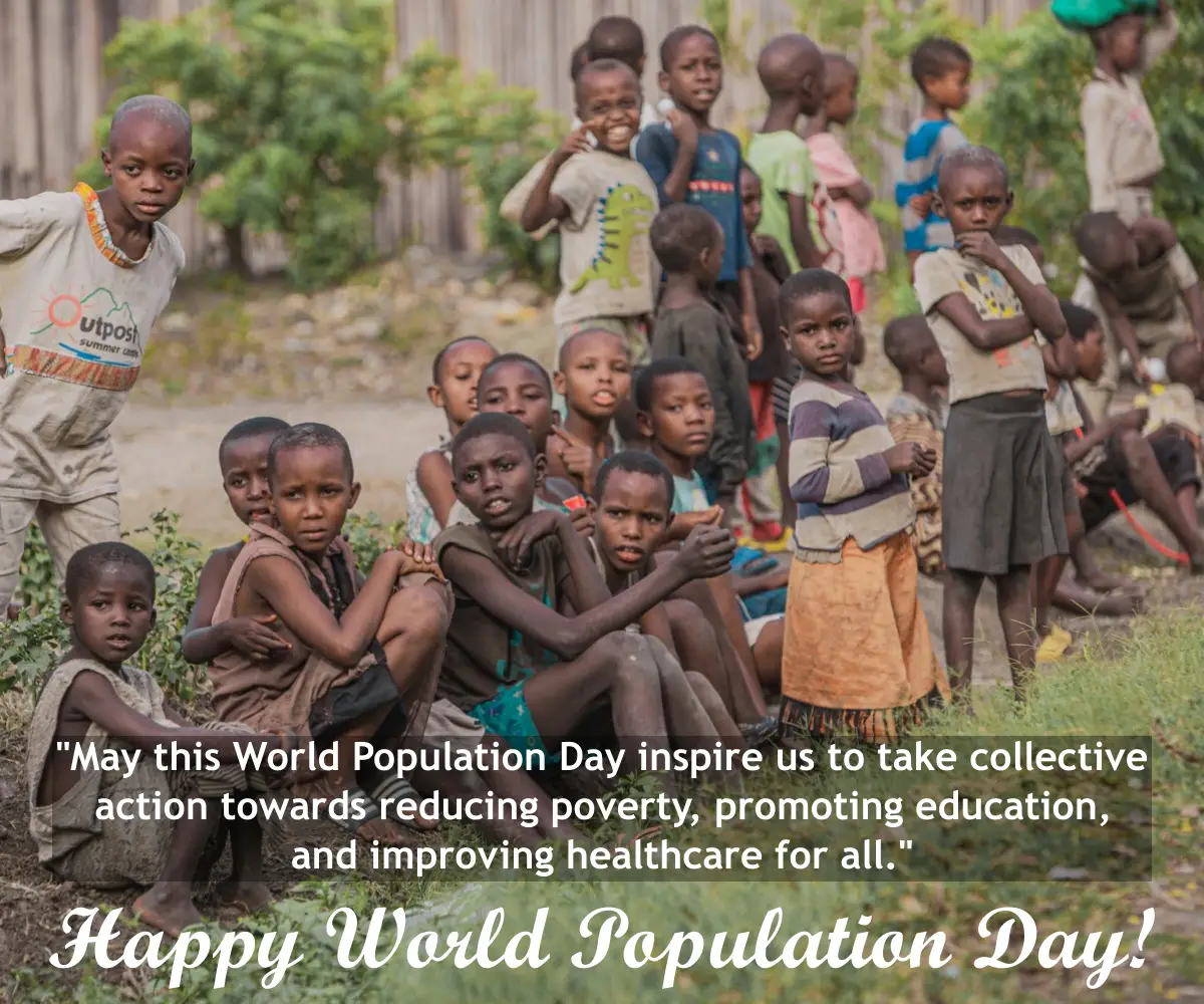 World Population Day Wishes Quotes Image